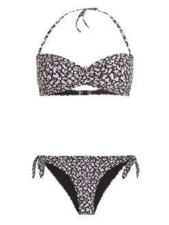 Protest Prtinge Flower Bandeau Bikini – Pink