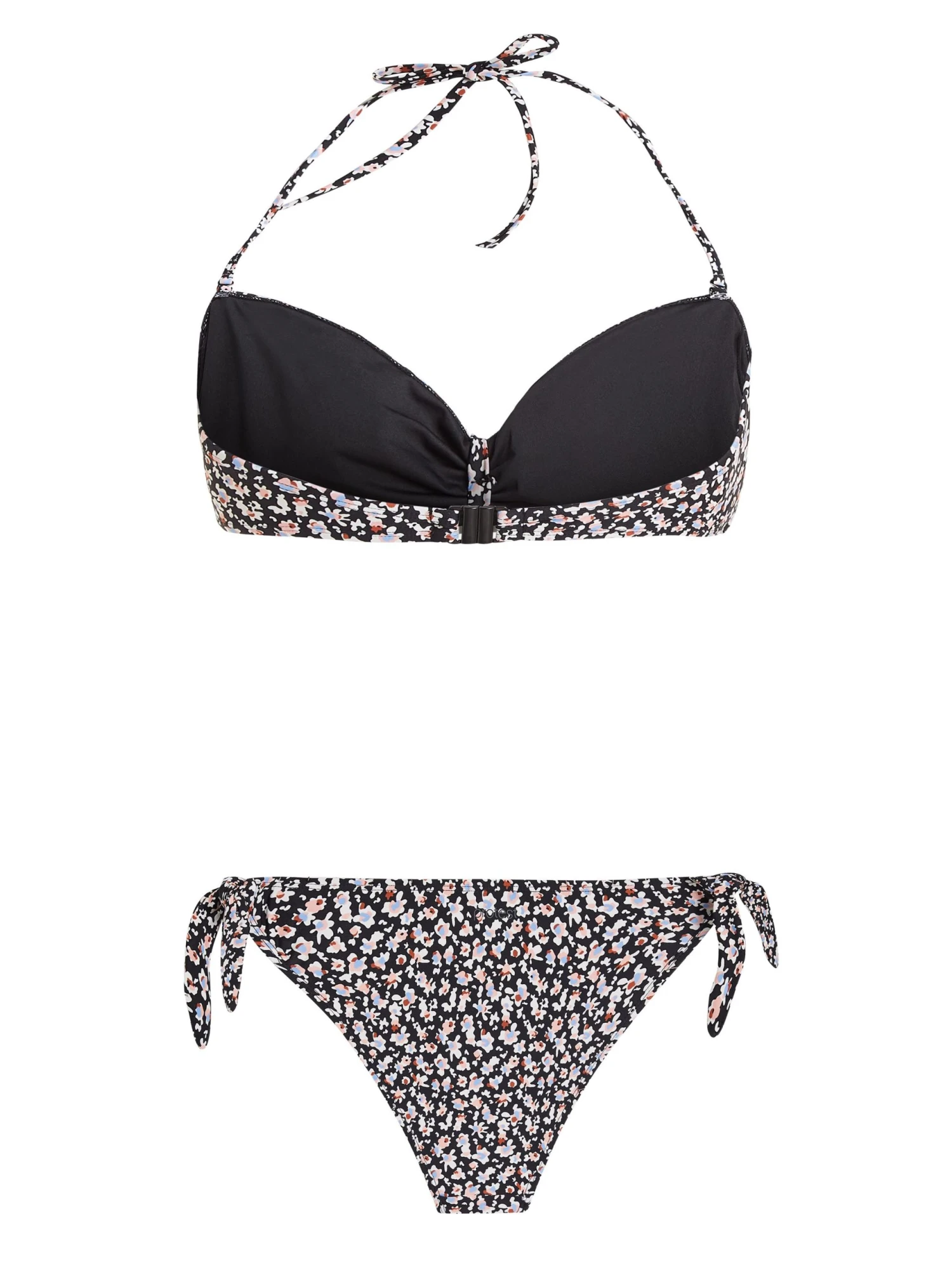 Protest Prtinge Flower Bandeau Bikini – Pink 5 Protest Prtinge Flower Bandeau Bikini – Pink - Image 3