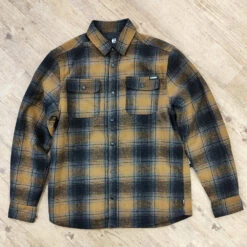 Etnies Backswich Shirt Jacket – Tobacco
