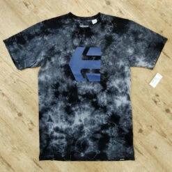 Etnies Icon Wash Tee – Blue/Black