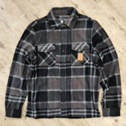 Etnies Woodsman Fleece Shirt – Chocolate