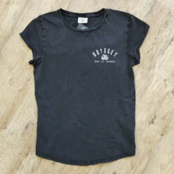 Odyssey Ladies Coast Tee – Stonewash Black