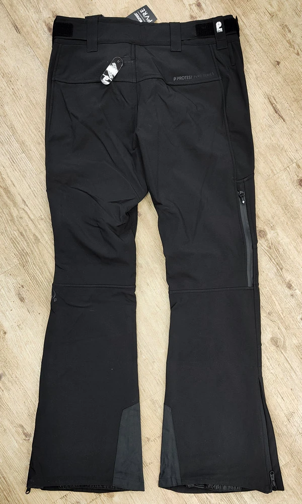 Protest Hollow Softshell Pants – Black 4 Protest Hollow Softshell Pants – Black - Image 2