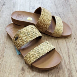 Reef Cushion Vista Thread Ladies Sandals – Natural