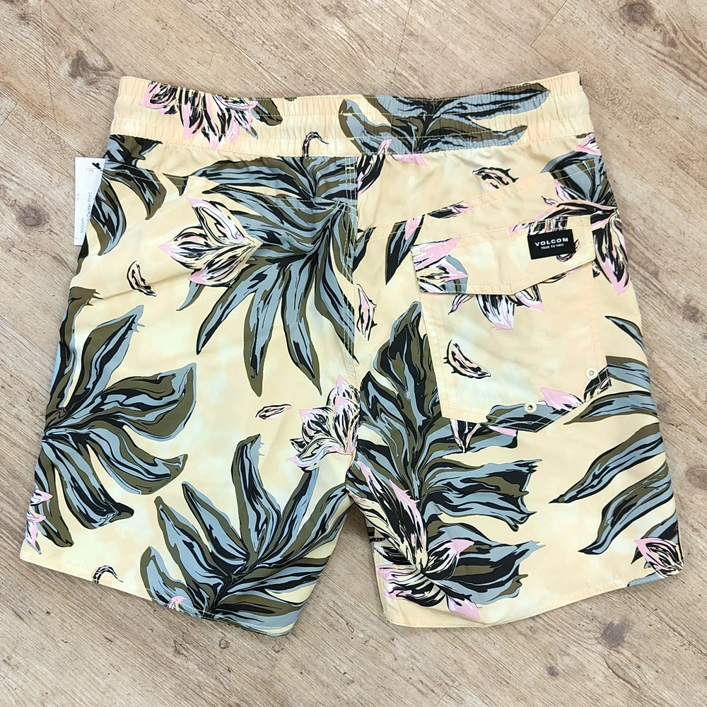 Volcom Center Print Trunks 17″ – Dawn Yellow 4 Volcom Center Print Trunks 17″ – Dawn Yellow - Image 2