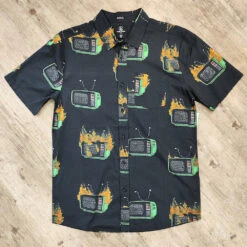 Volcom Justin Hager Woven Shirt – Black