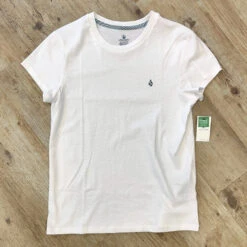 Volcom Ladies Stone Blanks Tee – White