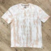 Volcom Trippin Dye Tee – Peach Bud -Surf Snow Style Shop volcom trippin dye peach 1