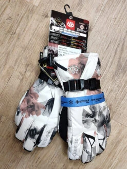 686 Women’s GORE-TEX Linear Glove – Birch X-Ray Floral