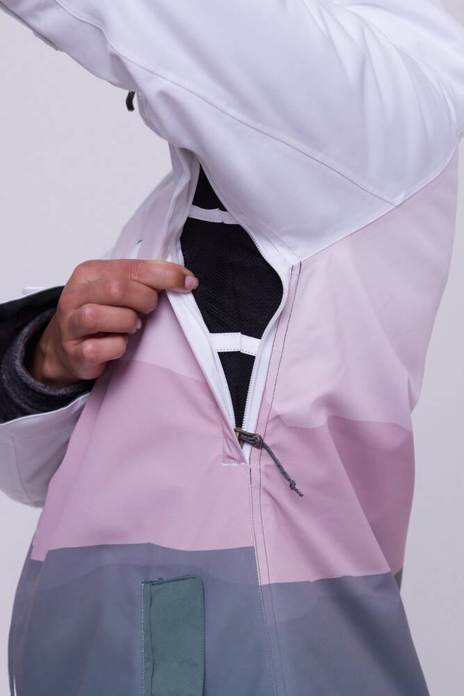 Surf Snow Style Shop -Surf Snow Style Shop pol pl Kurtka snowboardowa 686 Dream Insulated white dusty mtn sunset 1152941202 10